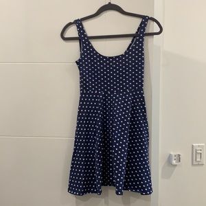 UO Sparkle & Fade Fit and Flare Mini Dress XS